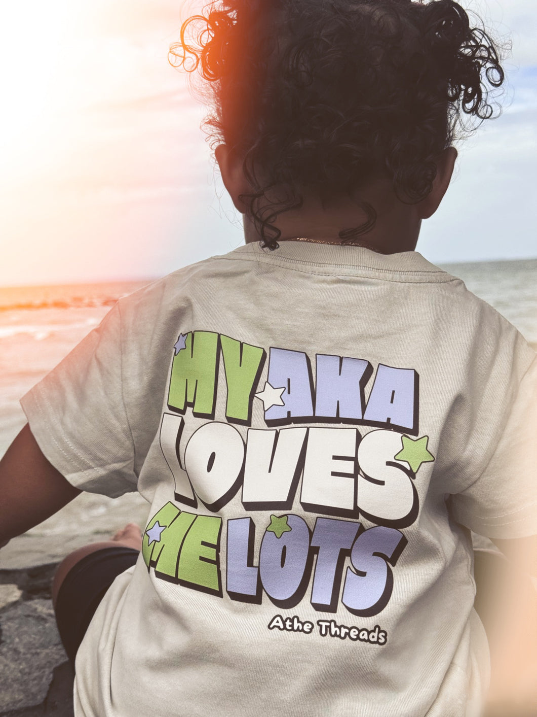My Aka Loves Me Kids Tee