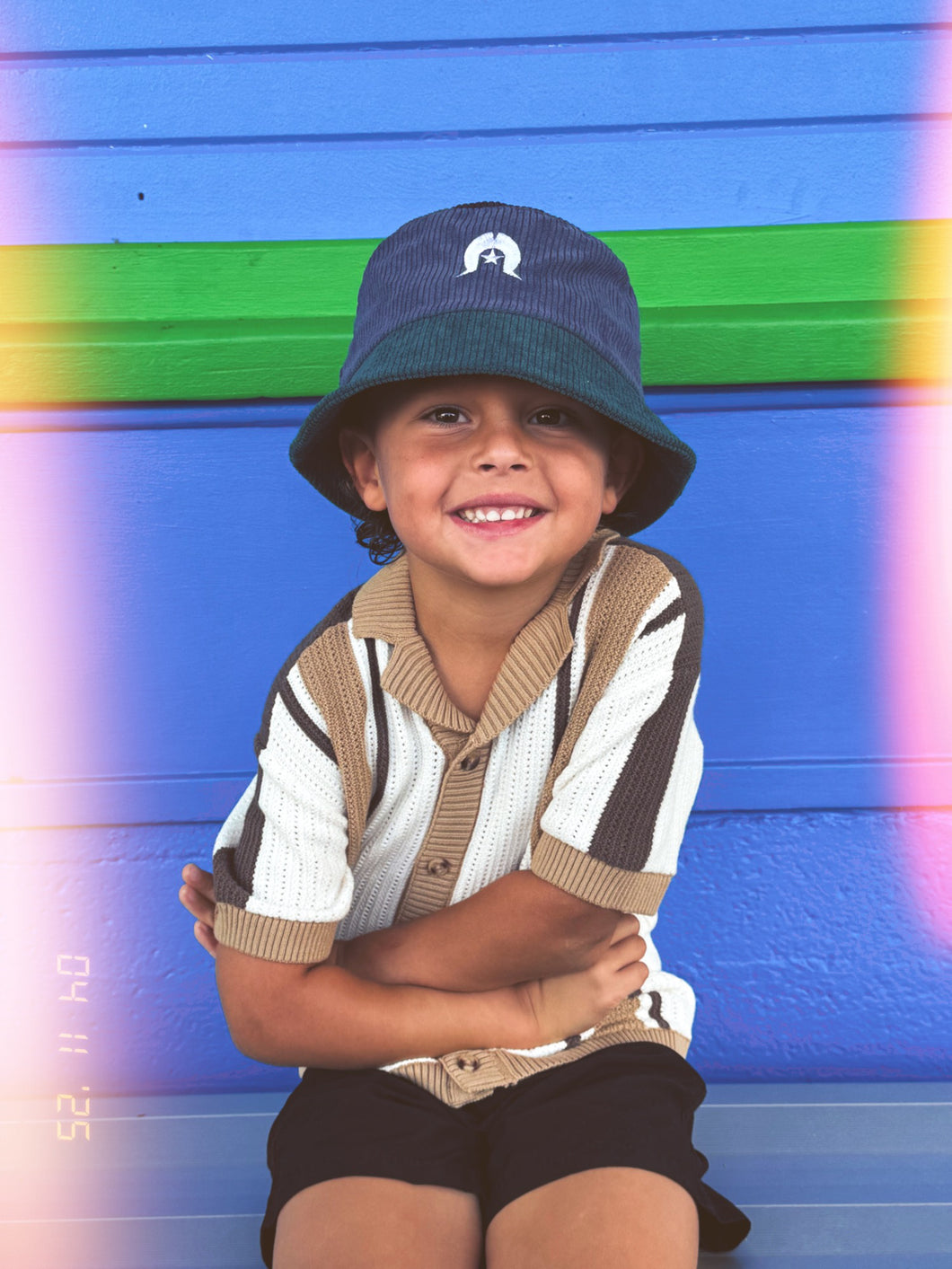 Kids Corduroy Bucket Hat